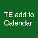 TimeEdit add to Calendar  screen for extension Chrome web store in OffiDocs Chromium