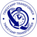 timestamp transformer  screen for extension Chrome web store in OffiDocs Chromium