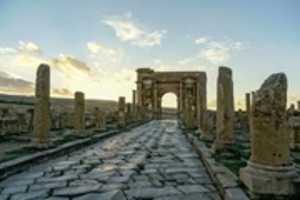 Free download Timgad Town In Algeria free photo or picture to be edited with GIMP online image editor