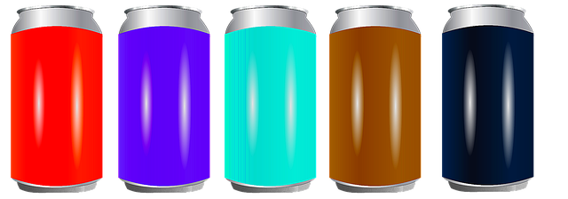 Free download Tin Drink Cans -  free illustration to be edited with GIMP free online image editor