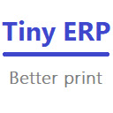 Tiny ERP better print options  screen for extension Chrome web store in OffiDocs Chromium