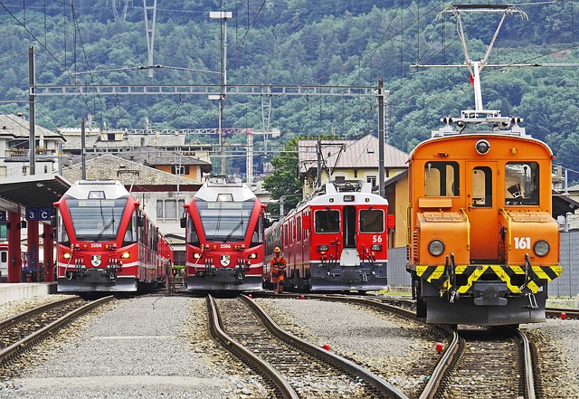 Free download tirano swiss train station italy free picture to be edited with GIMP free online image editor