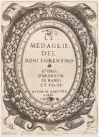 Free download Title plate: Le Medaglie del Doni Fiorentino free photo or picture to be edited with GIMP online image editor