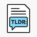 TLDR Summarizer  screen for extension Chrome web store in OffiDocs Chromium