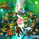 TLOZ: Character Link Top Theme  screen for extension Chrome web store in OffiDocs Chromium