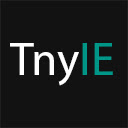 TnyIE URL Shortener  screen for extension Chrome web store in OffiDocs Chromium