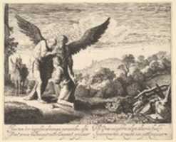 Free download Tobias Blessed by Blind Tobit, from The Story of Tobias free photo or picture to be edited with GIMP online image editor