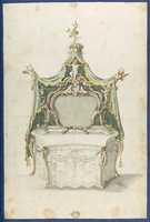 Free download Toilet Table, from Chippendale Drawings, Vol. II free photo or picture to be edited with GIMP online image editor