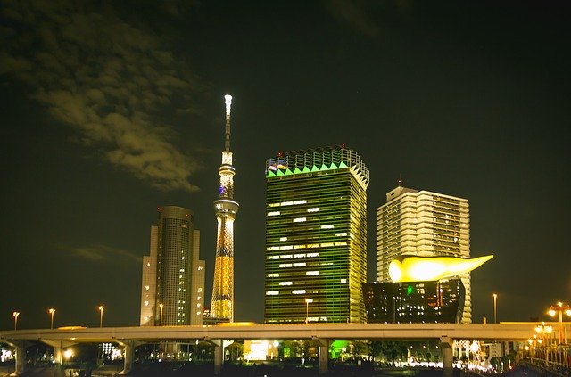 Free download Tokyo Sky Tree Sightseeing -  free free photo or picture to be edited with GIMP online image editor