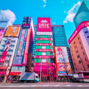 Tokyos Neon Canvas Under Azure Skies  screen for extension Chrome web store in OffiDocs Chromium