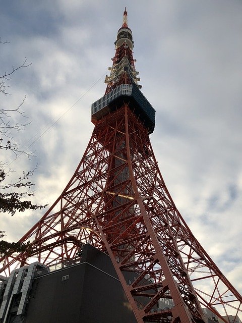הורדה חינם Tokyo Tower Japan - תמונה או תמונה בחינם לעריכה עם עורך התמונות המקוון GIMP