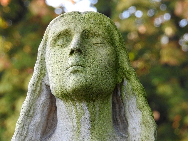 Free download Tombstone Statue Mourning -  free photo or picture to be edited with GIMP online image editor