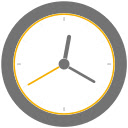 Toolbar Clock  screen for extension Chrome web store in OffiDocs Chromium