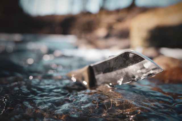 Free download tool knife water stream bushcraft free picture to be edited with GIMP free online image editor