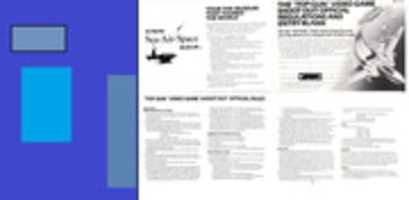 Free download Top Gun (1987) NES Video Game Shoot Out Official Regulations And Entry Blank free photo or picture to be edited with GIMP online image editor