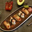 Top View of Nigiri Sushi  screen for extension Chrome web store in OffiDocs Chromium