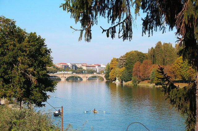 Free download Torino River Po -  free photo or picture to be edited with GIMP online image editor