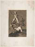 Free download To Rise and to Fall (Subir y bajar), from The Caprices (Los Caprichos), plate 56 free photo or picture to be edited with GIMP online image editor