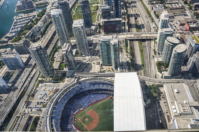 دانلود رایگان تصویر رایگان مرکز راجرز تورنتو کانادا برای ویرایش با ویرایشگر تصویر آنلاین رایگان GIMP