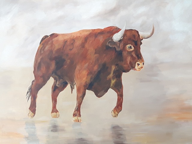 Free download toro red canvas technical mixed free picture to be edited with GIMP free online image editor