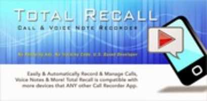 Free download Total Recall Call Recorder For Android User free photo or picture to be edited with GIMP online image editor