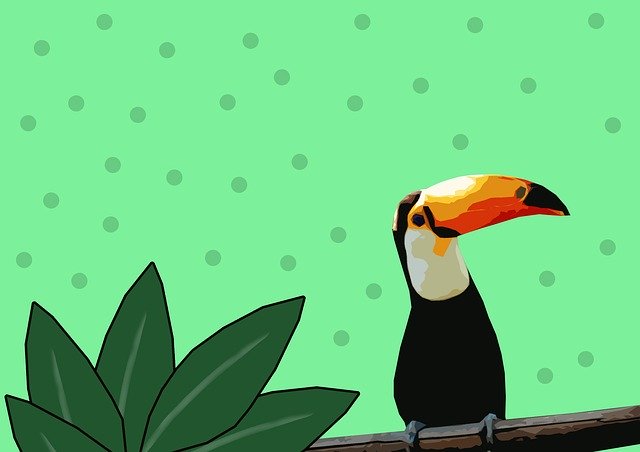 Free download Toucan Bird Figure -  free illustration to be edited with GIMP free online image editor