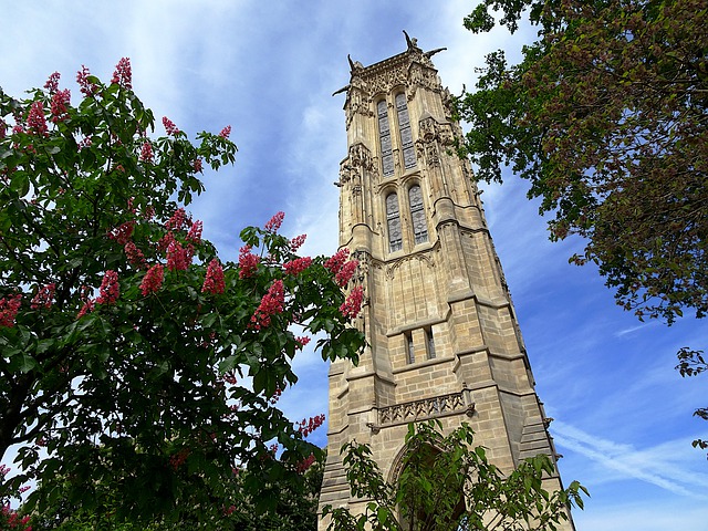 Free download tour saint jacques bell tower tower free picture to be edited with GIMP free online image editor