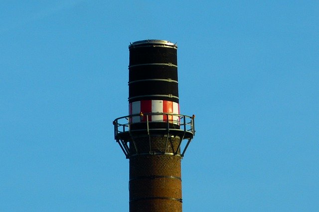 Free download Tower Chimney Industry -  free photo or picture to be edited with GIMP online image editor