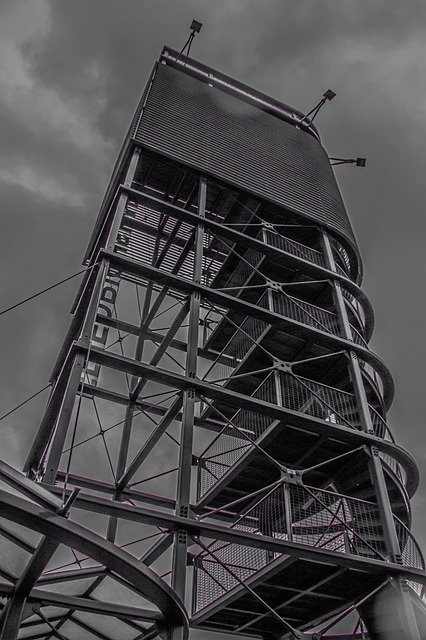 Template Photo Tower Gloomy Architecture -  for OffiDocs