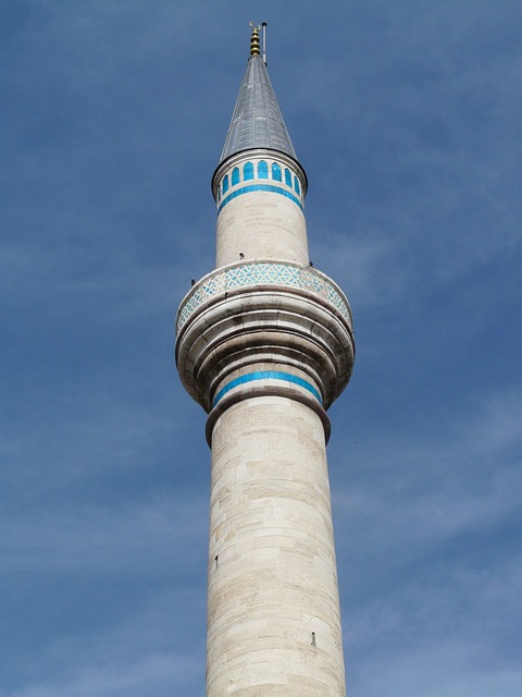 Free download tower minaret mosque konya free picture to be edited with GIMP free online image editor