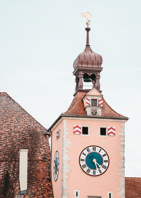 Kostenloser Download Turm Regensburg Mittelalterstein - kostenloses Foto oder Bild zur Bearbeitung mit GIMP Online-Bildbearbeitung