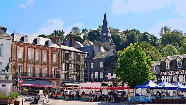 Free download town market place market church free picture to be edited with GIMP free online image editor