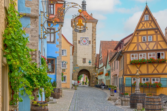 Free download town rothenburg ob der tauber travel free picture to be edited with GIMP free online image editor