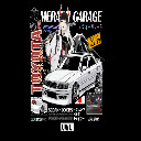 Toyota Chaser Anime Garage Girl Live Wallpaper  screen for extension Chrome web store in OffiDocs Chromium