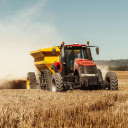Tractor Driving through Field  screen for extension Chrome web store in OffiDocs Chromium