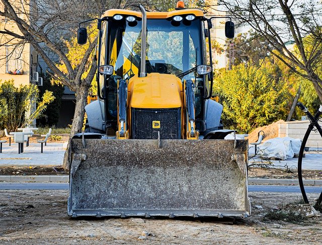 Free download Tractor Industrial Machine -  free photo or picture to be edited with GIMP online image editor