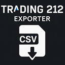 Trading 212 CFD Export Open Positions  screen for extension Chrome web store in OffiDocs Chromium