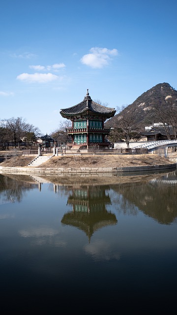 Free download traditional architecture lake free picture to be edited with GIMP free online image editor