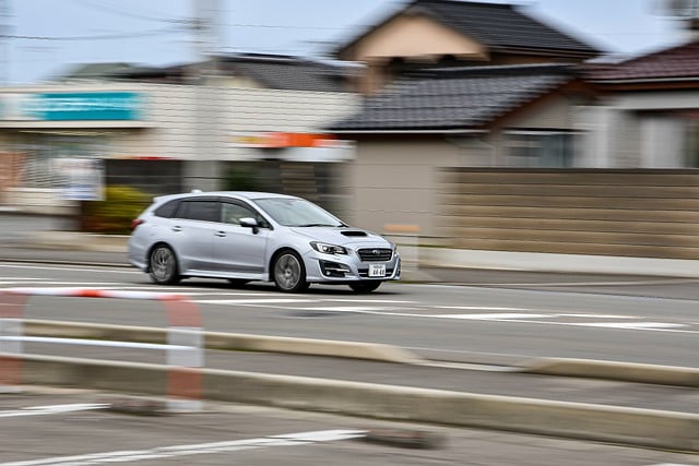 Free download traffic road car subaru levorg free picture to be edited with GIMP free online image editor