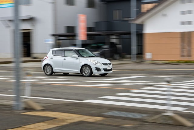 Free download traffic road car suzuki crosswalk free picture to be edited with GIMP free online image editor