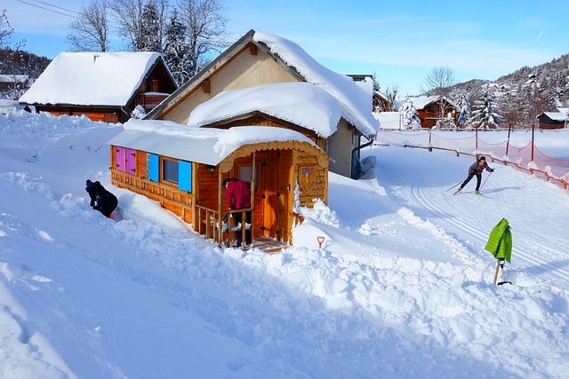 Free download trailer skier snow winter free picture to be edited with GIMP free online image editor