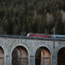 Train Crossing Semmering Viaduct in Austria  screen for extension Chrome web store in OffiDocs Chromium