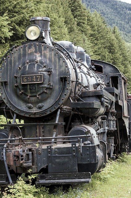 Descargue gratis la imagen gratuita del motor de la locomotora del tren diesel para editar con el editor de imágenes en línea gratuito GIMP
