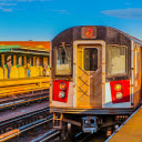 Train on Station in New York City  screen for extension Chrome web store in OffiDocs Chromium