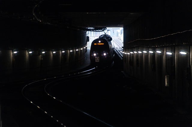 Free download train railroad station tunnel free picture to be edited with GIMP free online image editor