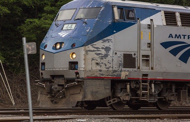 Muat turun percuma Trains Amtrak Railroad - foto atau gambar percuma untuk diedit dengan editor imej dalam talian GIMP