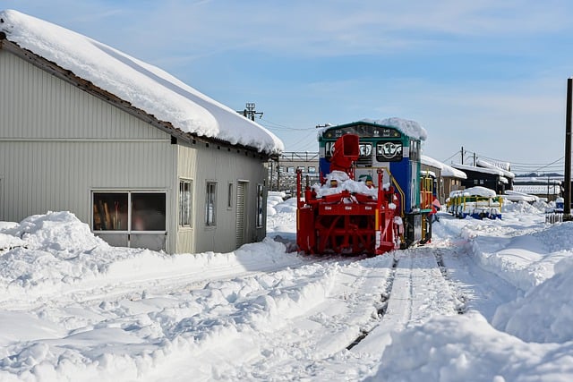 Free download train station winter free picture to be edited with GIMP free online image editor