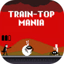 Train Top Mania Game Survive on a moving train and shoot enemies!  screen for extension Chrome web store in OffiDocs Chromium