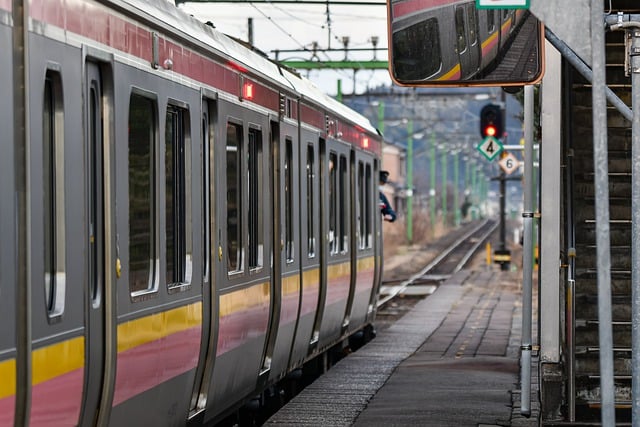 Free download train train station rail japan free picture to be edited with GIMP free online image editor