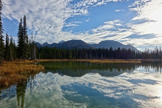 Unduh gratis Danau Refleksi Tranquility - foto atau gambar gratis untuk diedit dengan editor gambar online GIMP